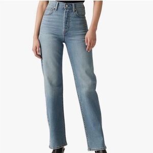 Levi's Women's Ribcage Straight Full Length Jeans 26x32